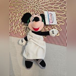 NWT Disney Toga Mickey Vintage 90s Beanie Baby All tags intact